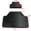 Encosto Garupa p/ Baú Top case com Fixação Reta p/ BMW R 1200 GS R1250GS, F850GS,F800GS,F750GS,F700GS,G650GS,G310GS