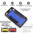 Carregador Rápido s/ Fio Motorrad p/ Suporte BMW Garmin compatível c/ BMW R1200GS R1250GS S1000XR F800GS F750GS